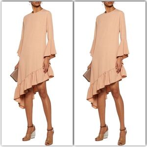 NWT Walter Baker Nude Asymmetrical Dress